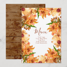 秋イン結婚ラブ秋素朴メニュー シーズンカード