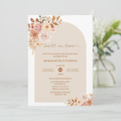 秋イン・ラブブライダルシャワー 招待状 (スタンド正面)