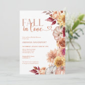 秋イン・ラブブライダルシャワー 招待状 (スタンド正面)