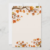 秋イン・ラブ招待状、イン・ラブ結婚ズ 招待状 (裏面)