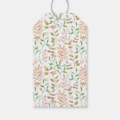 秋イン・ラブ・ベビーシャワー ギフトタグ (裏面)