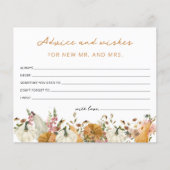 秋インLove Pumpkinアドバイスとウィッシュズカード (正面)