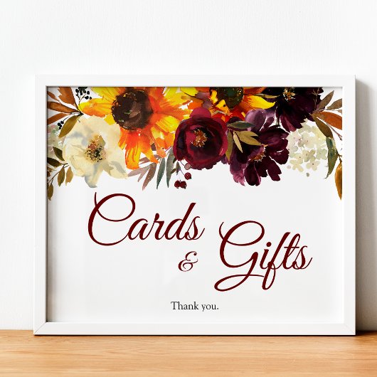 秋インLove Tabletopサイン ポスター