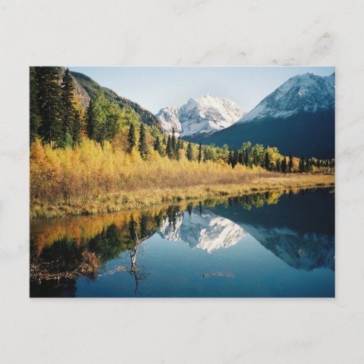 秋イーグルリバーバレー ポストカード (正面)