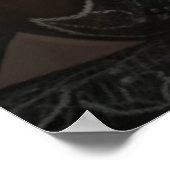 秋ウィッチデザイン1プリント/ポスター ポスター (角)