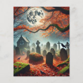 秋ウィムシゴスミスティ墓地スクラップブック紙 (裏面)