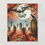 秋ウィムシゴスミスティ墓地スクラップブック紙 (正面)