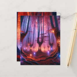 秋ウィムシゴトワイライトフォレストスクラップブック紙