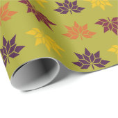 秋ウィムシー – 美しい感謝祭離れの ラッピングペーパー (ロールコーナー)