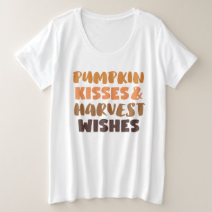 秋ウィメンズプラスサイズTシャツ プラスサイズTシャツ