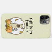 秋ウィートテリアー(ウィートン1b2)カボチャかわいい Case-Mate iPhoneケース (裏面(横))