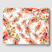 秋ウォーターカラーフローラ50th誕生日ゲストブック ゲストブック (裏面)