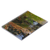 秋ウォーターフォールアンドクリークペンシルバニア自然 ノートブック (左側)