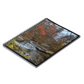 秋ウォーターフォールノートブック ノートブック (左側)