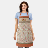秋ウッドランズエプロン エプロン (着用した状態)