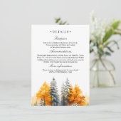 秋ウッドランドパイン結婚ズ詳細 エンクロージャーカード (スタンド正面)