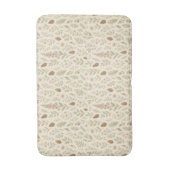 秋ウッドランド植物模様 | 秋の夢 バスマット (正面縦)