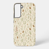 秋ウッドランド植物模様 | 秋の夢 SAMSUNG GALAXYケース (裏面)