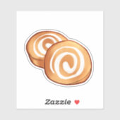 秋エステティックパンプキ転がン シール (シート)