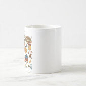 秋エッセンシャルデジタルスケッチ コーヒーマグカップ (中央)