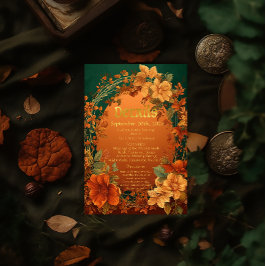 秋エレガンスドルイド結婚ヒル詳細 出欠カード