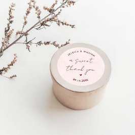 秋エレガントのピンク色結婚で ラウンドシール