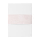 秋エレガントのピンク色結婚で 招待状ベリーバンド (裏面例)