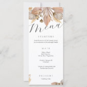 秋エレガントのフローラ結婚のメニュー (正面)