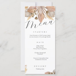 秋エレガントのフローラ結婚のメニュー