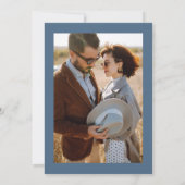 秋エレガントのフローラ結婚アーチの1枚 招待状 (裏面)