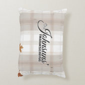 秋エレガントの感謝祭 アクセントクッション (裏面(縦))