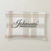 秋エレガントの感謝祭 アクセントクッション (裏面)