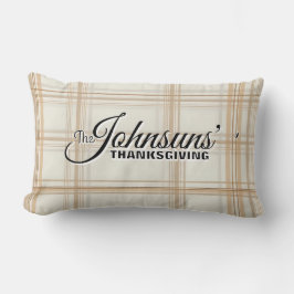 秋エレガントの感謝祭 ランバークッション