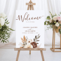 秋エレガントの水の色結婚の歓迎