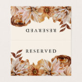 秋エレガントの水彩ベージュ色結婚予約 (外部フラット)