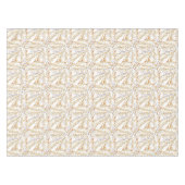 秋エレガントの紅葉のパーソナライズされた模様 テーブルクロス (正面(横))