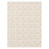 秋エレガントの紅葉のパーソナライズされた模様 テーブルクロス (正面)