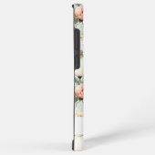 秋エレガントの花秋模様 SAMSUNG GALAXYケース (右側面)