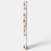 秋エレガントの花秋模様 SAMSUNG GALAXYケース (左側面)