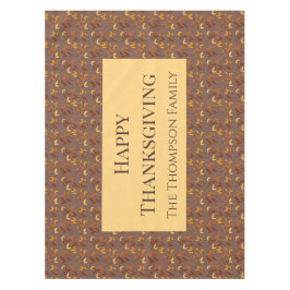 秋エレガントの葉 テーブルクロス