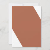 秋エレガントの2色サイドフローラ招待状 招待状 (裏面)