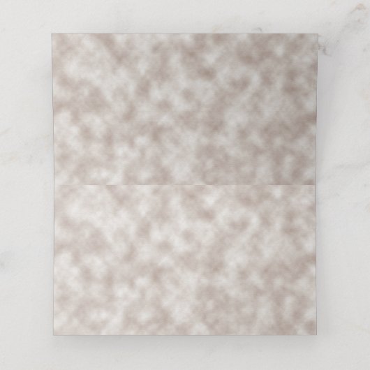 秋エレガントオータムオレンジブルゴーニュ結婚ーズ プレイスカード (内部開封)