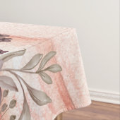 秋エレガントフローラパンプキンニュートラル水彩 テーブルクロス (インサイチュ)