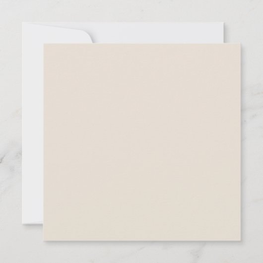 秋エレガントフローラ結婚式の日付の保存 (裏面)