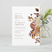 秋エレガントブライダルブランチ 招待状 (スタンド正面)