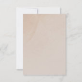 秋エレガントボホシックフローラ32ndバースデーパーティー 招待状 (裏面)