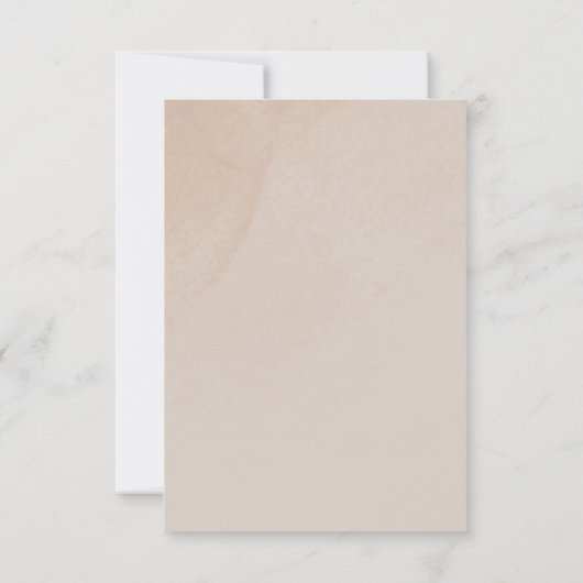 秋エレガントボホシックフローラ80thバースデーパーティー 招待状 (裏面)