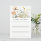 秋エレガントワイルドフラワーパンプキンベビーシャワーアドバイス (スタンド正面)