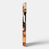 秋エレガント収穫モノグラムスタイリッシュ Case-Mate iPhoneケース (裏面 / 右)