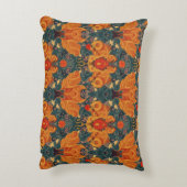 秋エレガント型枕 アクセントクッション (裏面(縦))